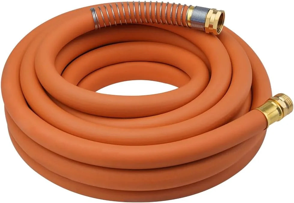 New Arrivals Garden Hose 50FT x 3/4, Heavy Duty Rubber Hose, 1200PSI Burst, 300PSI Working for Yard - Image 28