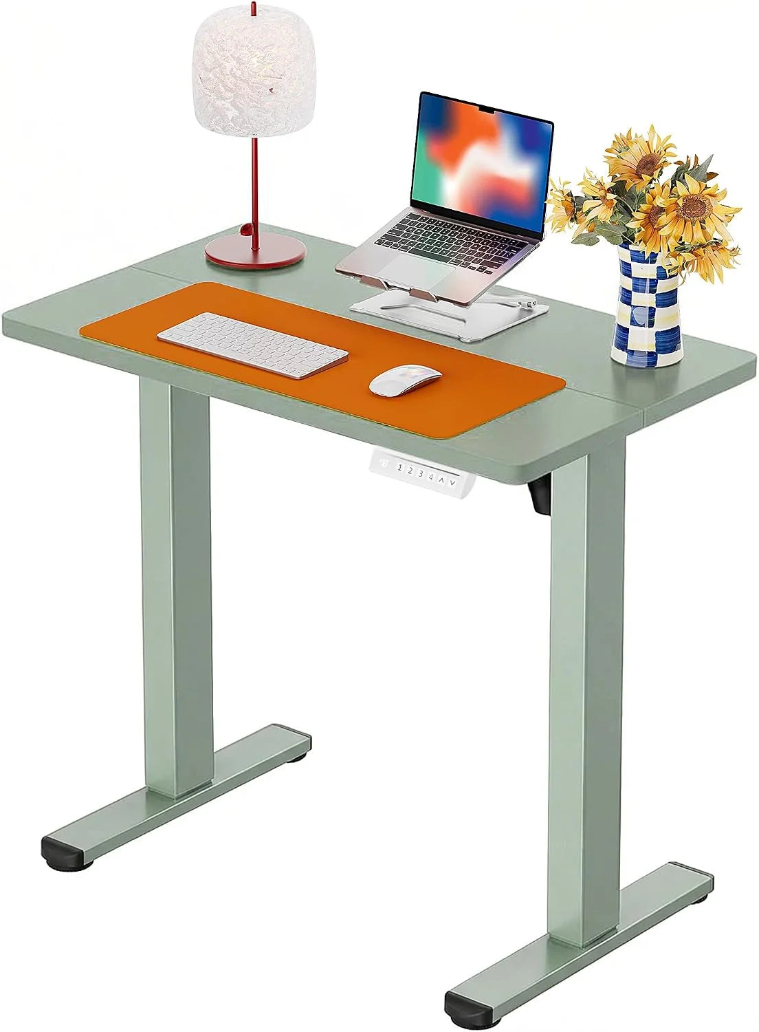 New Arrivals Height Adjustable Electric Standing Desk, 48 x 24 Inches Sit Stand up Desk - Image 49