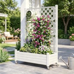 New Arrivals Extra-Large Raised Garden Bed Planter