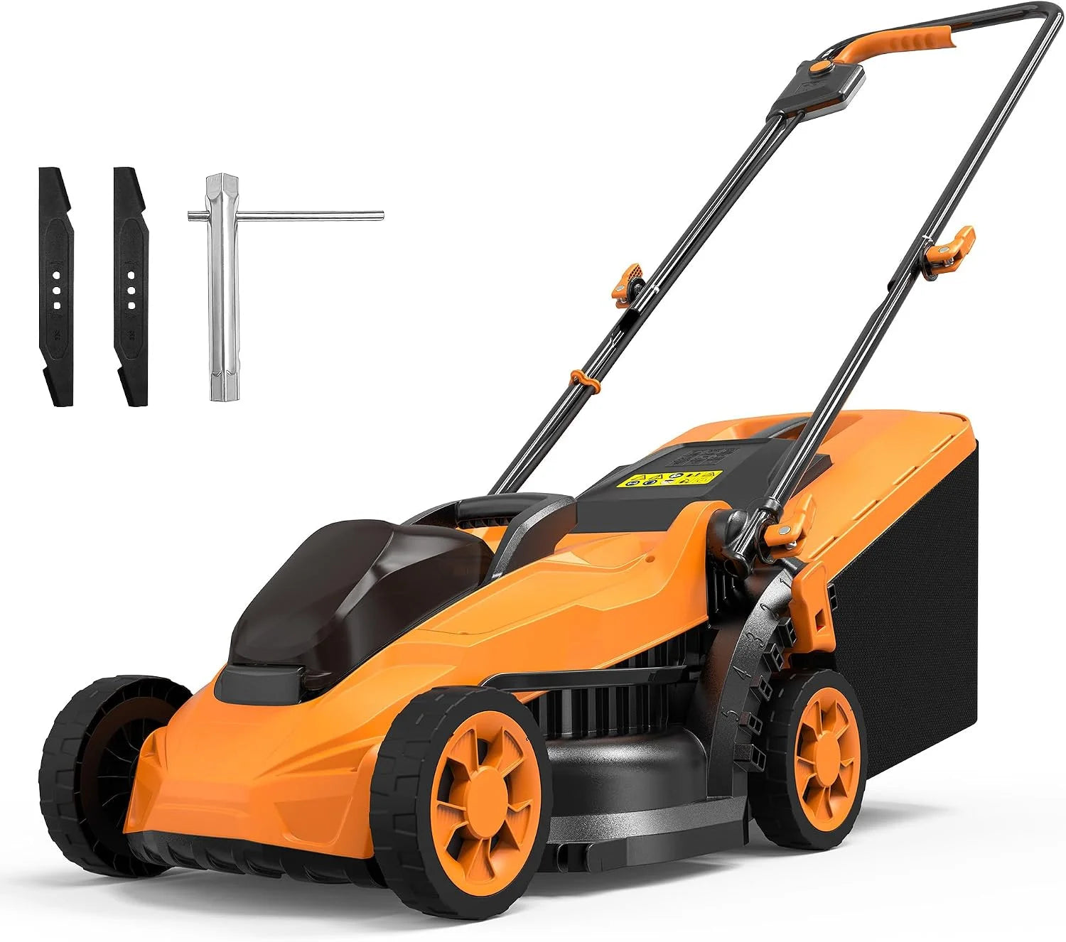 New Arrivals Cordless Lawn Mower (No Battery) Compatible with Dewalt 2"x 20VMax Battery - Image 2