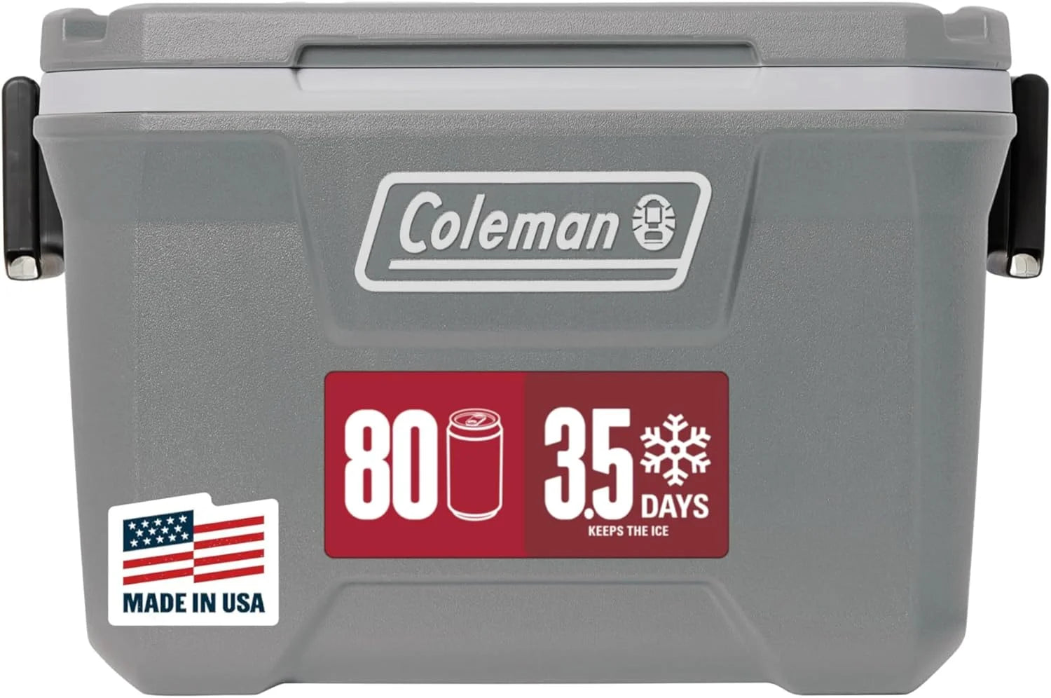 New Arrivals Classic Series Insulated Portable Cooler, Leak-Resistant Outdoor Hard Cooler Keeps Ice up to 5 Days - Image 5