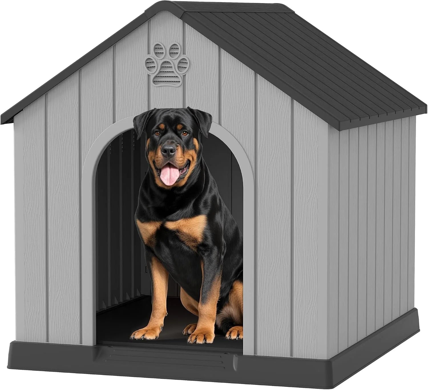 Bifanuo Dog House Outdoor Indoor for Small Dogs – Plastic Pet Shelter - Image 3