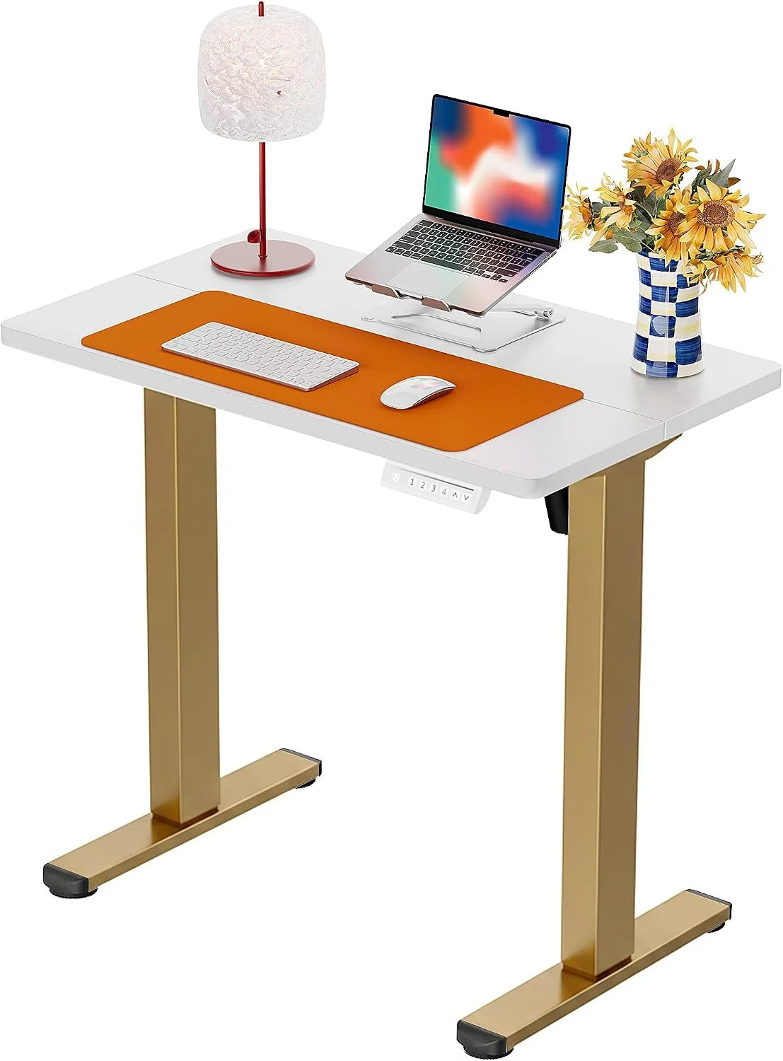 New Arrivals Height Adjustable Electric Standing Desk, 48 x 24 Inches Sit Stand up Desk - Image 14