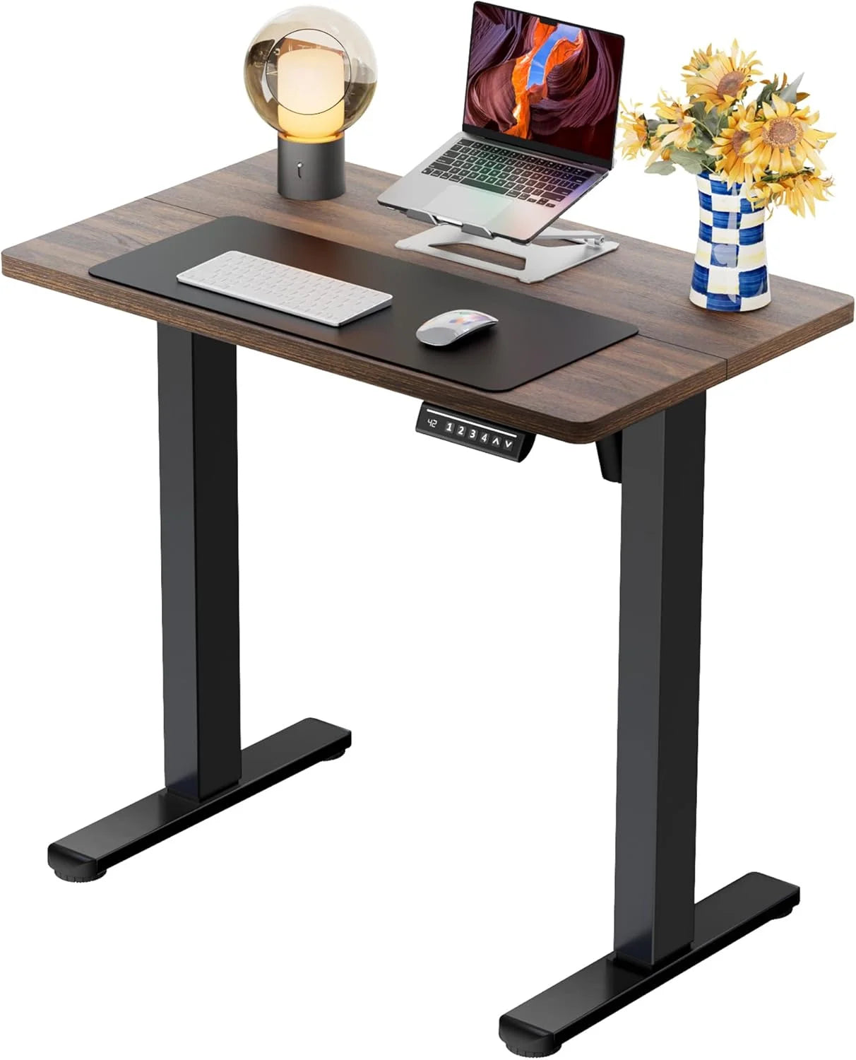 New Arrivals Height Adjustable Electric Standing Desk, 48 x 24 Inches Sit Stand up Desk - Image 33