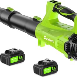 New Arrivals Leaf Blower Cordless 750CFM 250MPH with 3.0Ah Battery and Charger " For Yard Cleanup