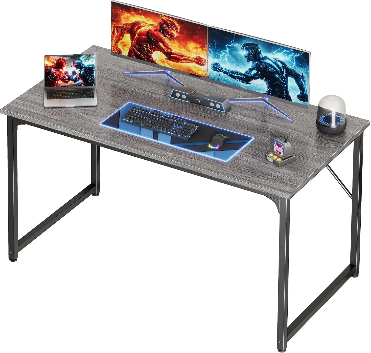 New Arrivals 47 X 24 Inch Computer Desk with Deeper Desktop, Gaming Office Writing Work Desk for Home Office - Image 8