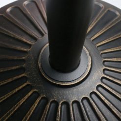 New Arrivals 18 30.2-lb Heavy Duty Round Patio Umbrella Base Antiqued Bronze