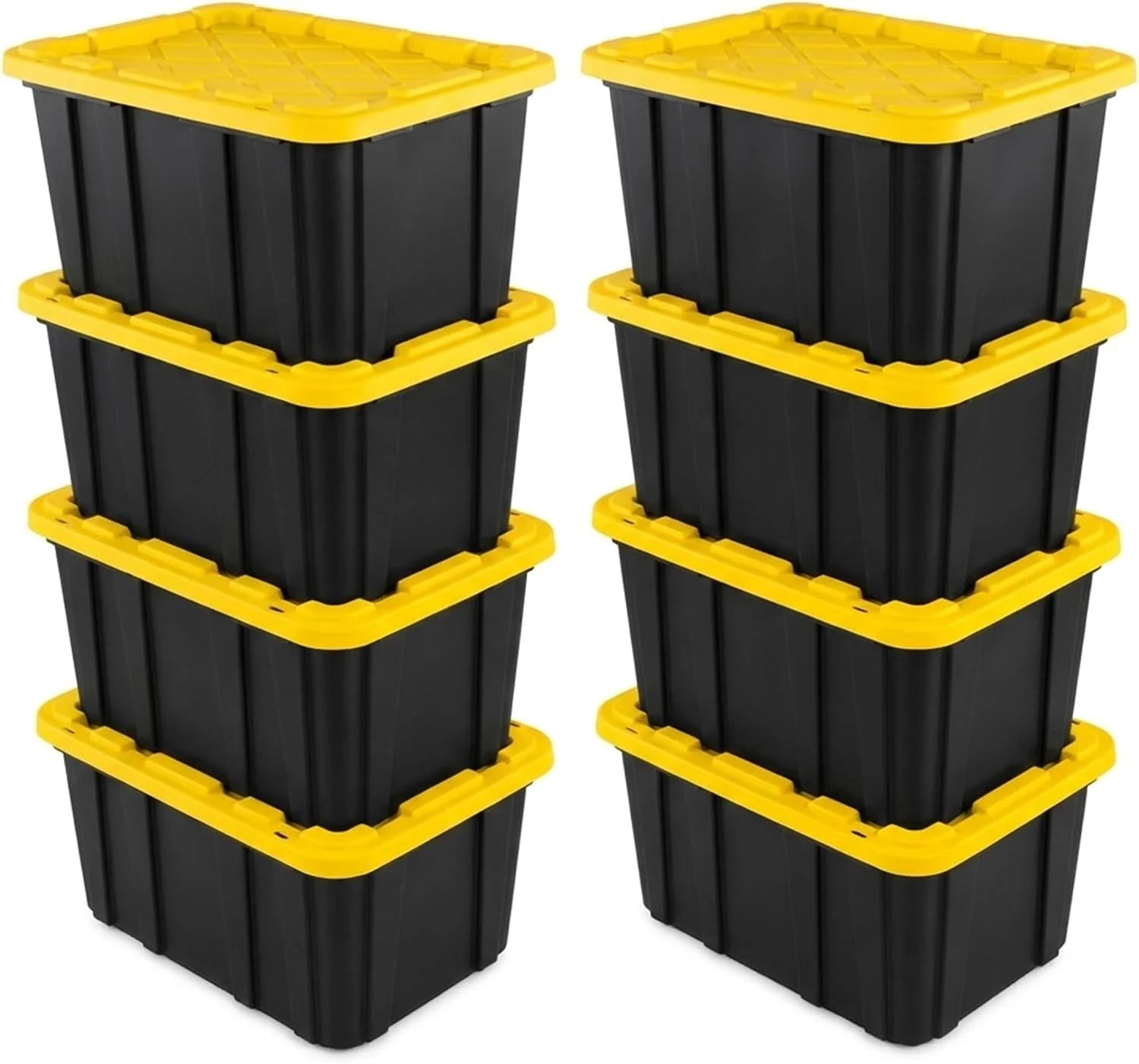 Sterilite 4-Pack 27 Gallon Industrial Storage Tote, Heavy-Duty Plastic Bins bifanuoyard - Image 4