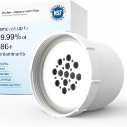 New Arrivals Filtered Water Filter Pitcher Replacement, Pitcher Filters, 1 Count " For Home Projects