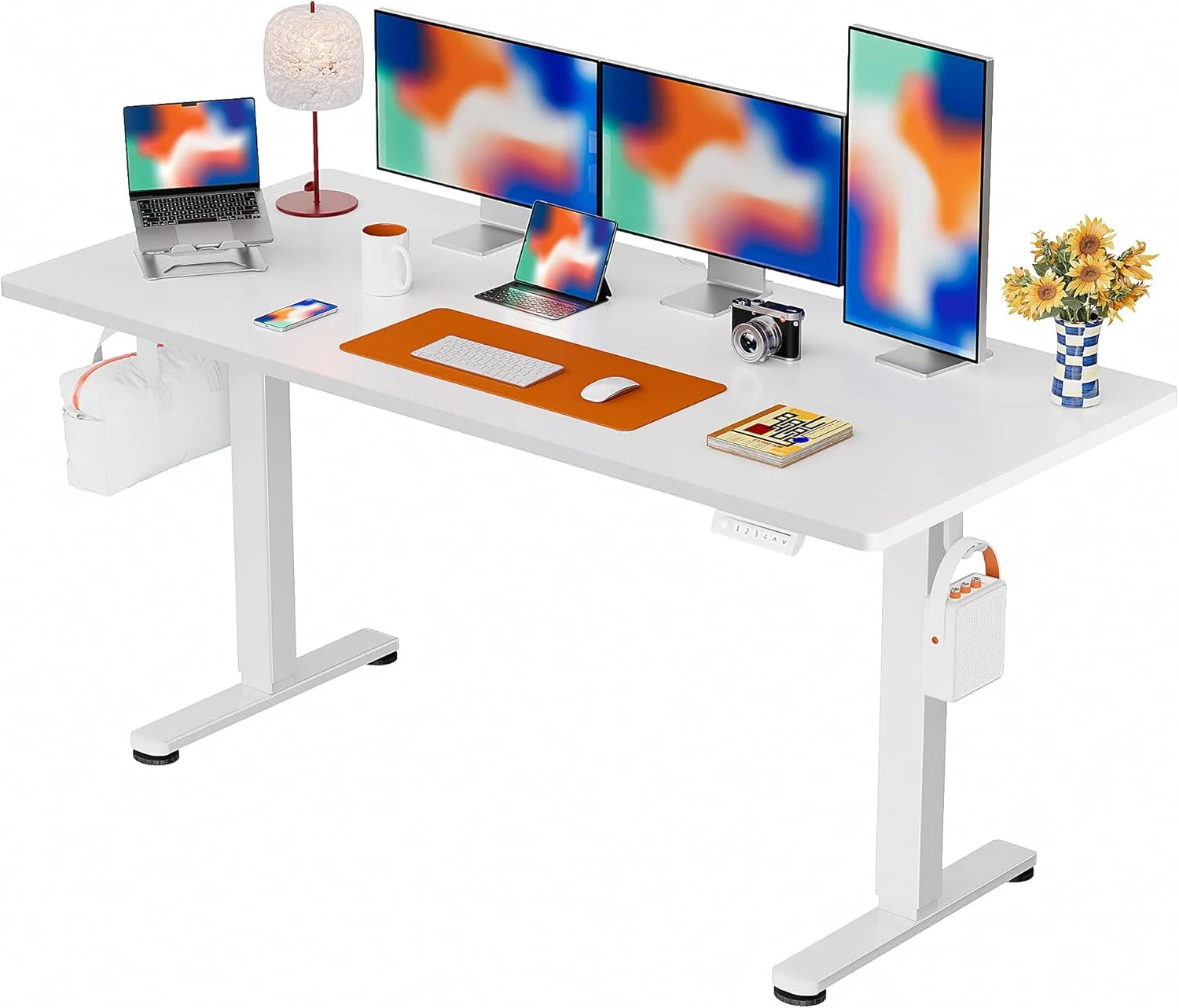 New Arrivals Height Adjustable Electric Standing Desk, 48 x 24 Inches Sit Stand up Desk - Image 19