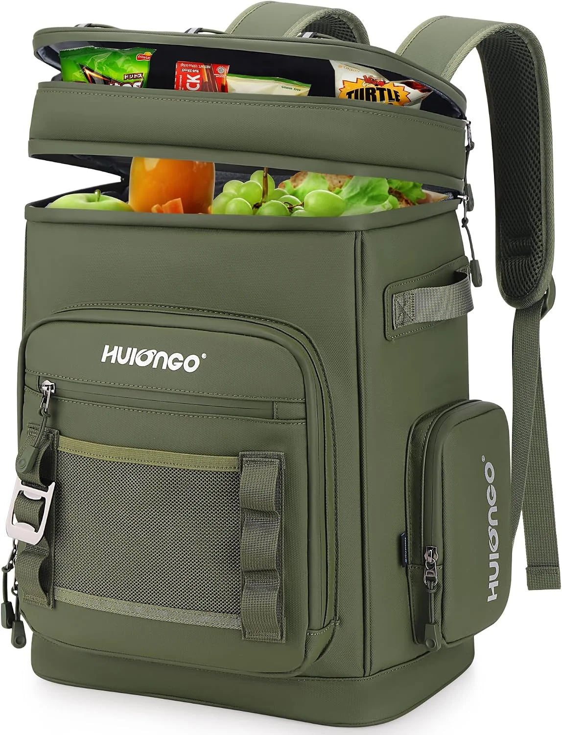 New Arrivals Large Waterproof Insulated Cooler Backpack, 30L, 48Cans - Image 3