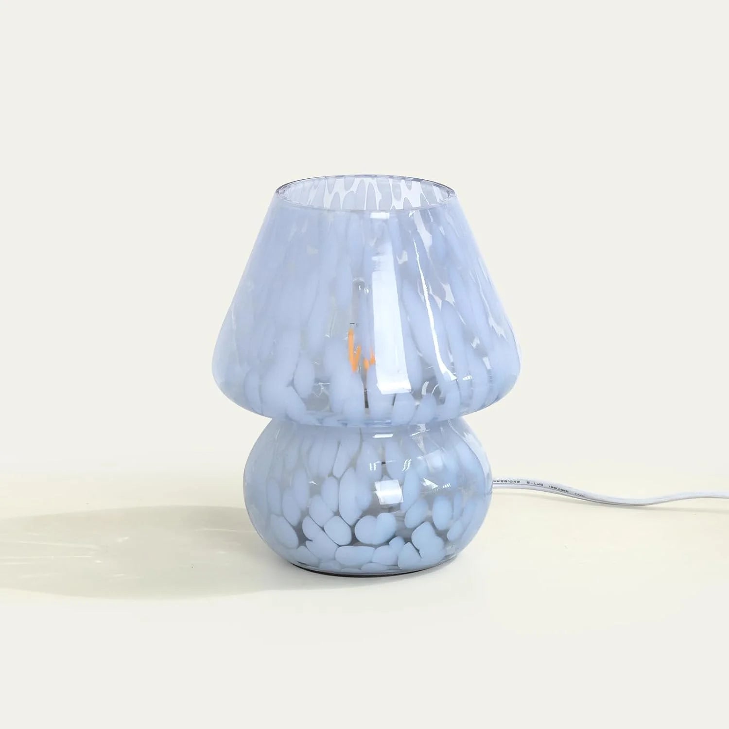 ONEWISH Mushroom Lamp Small Vintage Table Lamp for Bedroom Nightstand, Dimmable bifanuoyard - Image 8