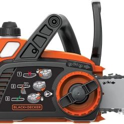 Alternative view of New Arrivals 20V MAX Chain Saw Cordless Chainsaw, 10-Inch Battery Chainsaw, Tool Only, for Wood Cutting and Tree Pruning