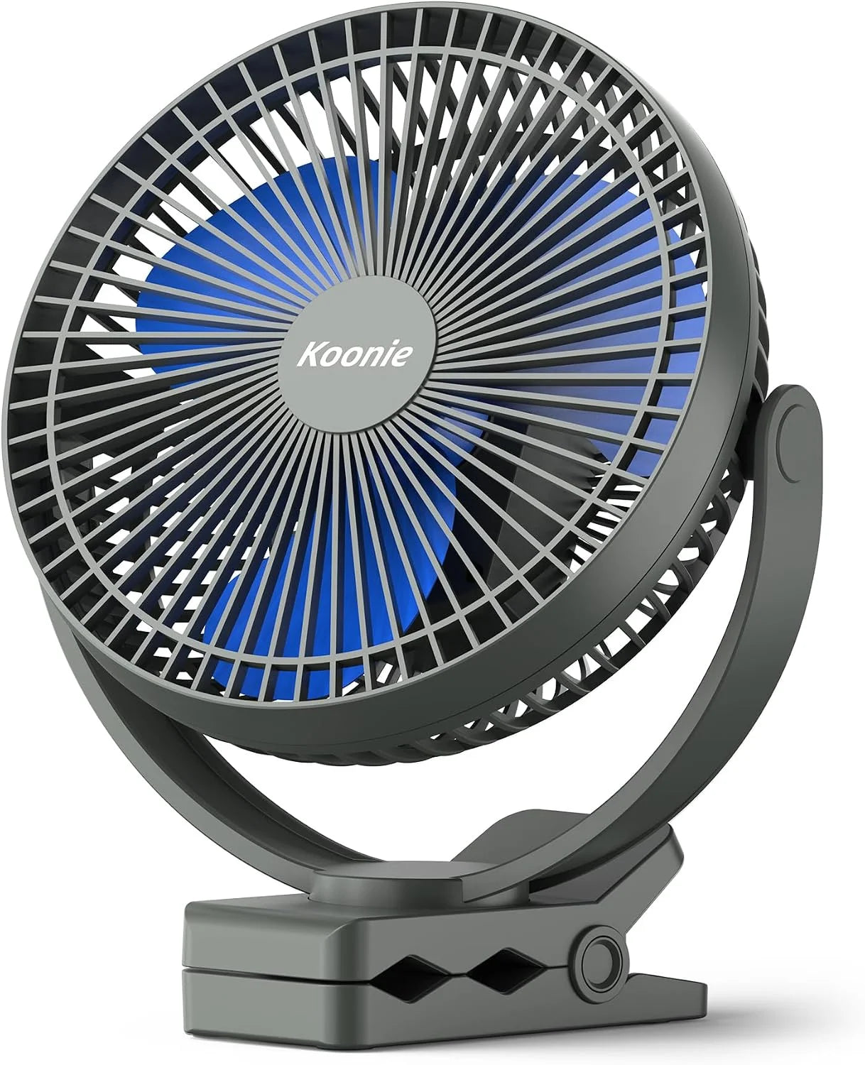 New Arrivals Koonie 8" 10000mAh Battery Operated Misting Fan with Max. 48 Hrs Runtime - Image 5