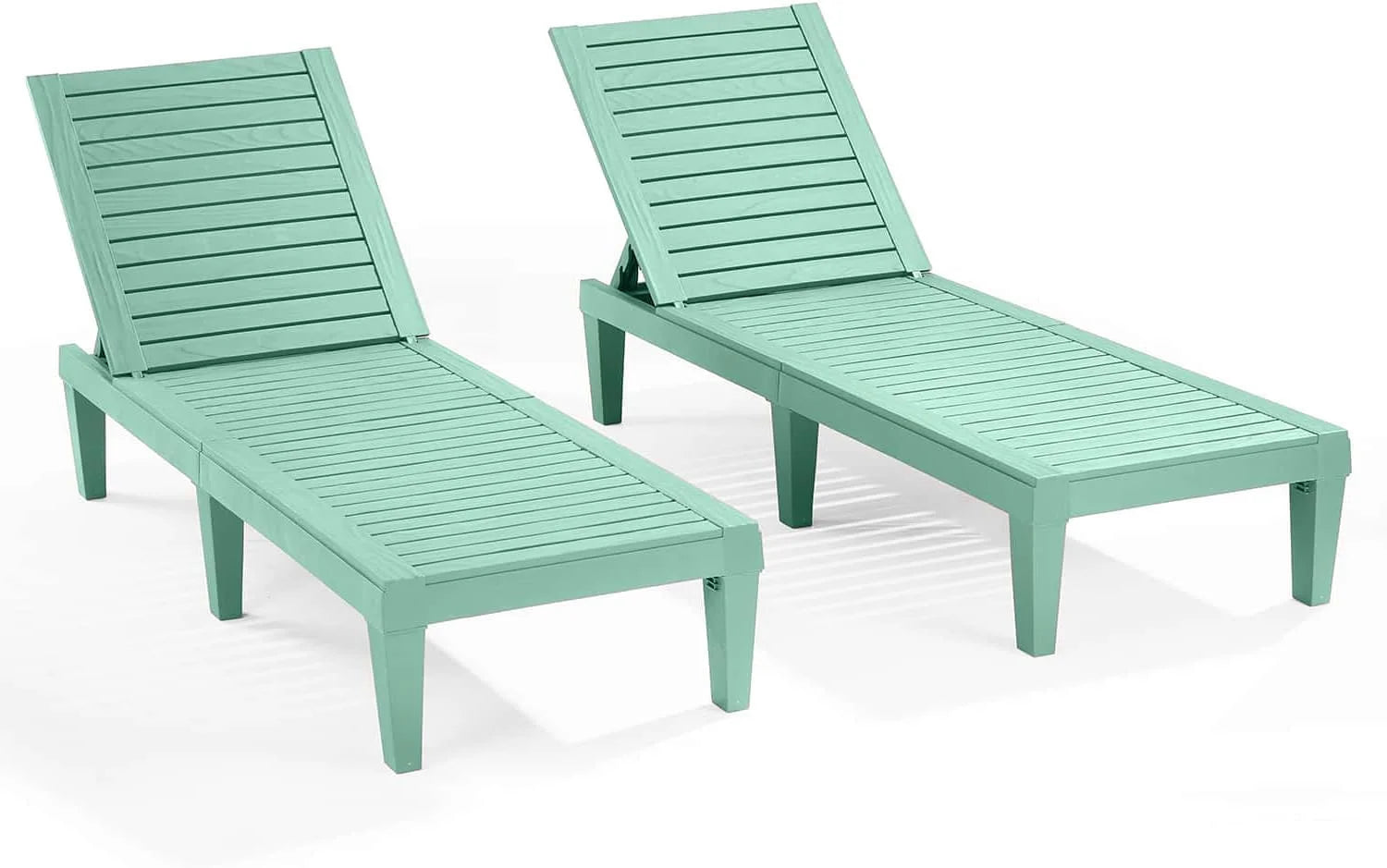 Nestl Lounge Chair Outdoor, Tanning Chair, Chaise Lounge Outdoor Set of 2, 5 Adjustable Positions bifanuoyard - Image 9