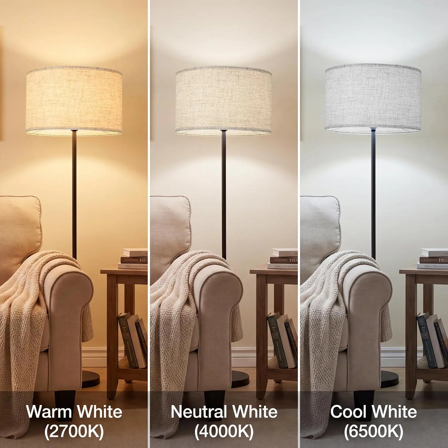 New Arrivals Large Drum Lamp Shades Set of 2 16 Top x 16 Bottom x 10 High - Image 3