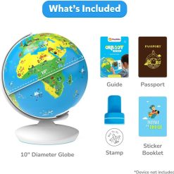 Alternative view of New Arrivals Orboot Earth " Interactive AR World Globe for Kids: 1000+ Facts on Animals, Places & Monuments " For Home Projects