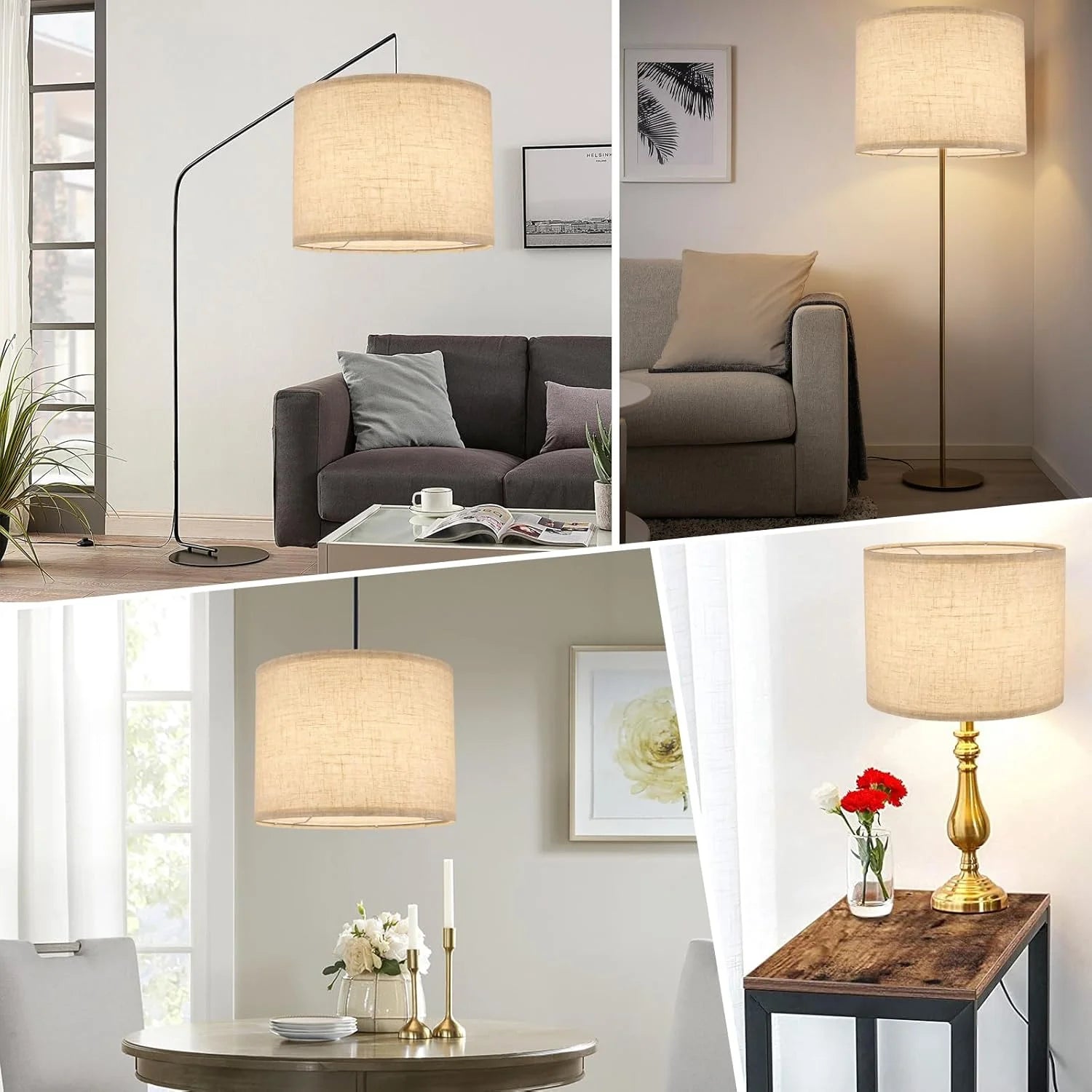 New Arrivals Lamp Shades Set of 2 - Image 3