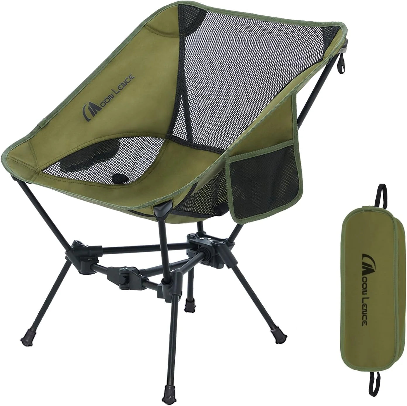 New Arrivals LENCE 2 Pack Portable Camping Chairs Backpacking Chair, The 4th Generation Ultralight Folding Chair - Image 7