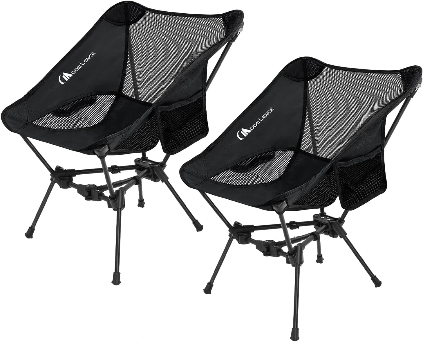 New Arrivals LENCE 2 Pack Portable Camping Chairs Backpacking Chair, The 4th Generation Ultralight Folding Chair