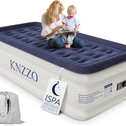 Alternative view of New Arrivals Twin Air Mattress with Built-in Pump, 18 Top Inflatable Mattress with Waterproof Flocking Fabric