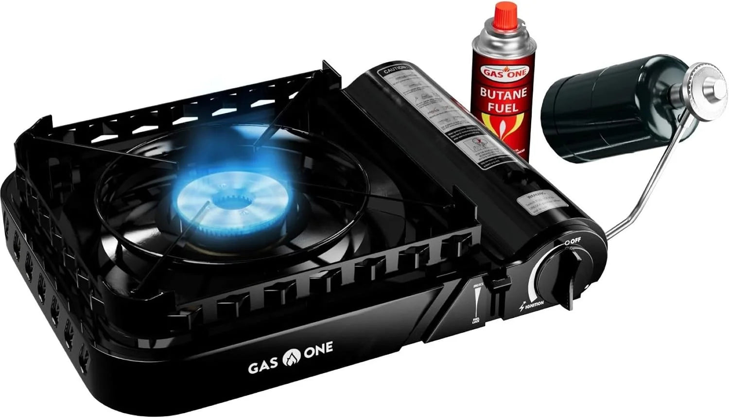 New Arrivals 15, 000 BTU Propane or Butane Stove Dual Fuel Stove Portable Camping Stove