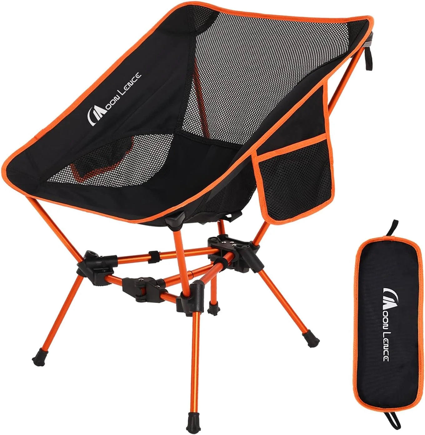 New Arrivals LENCE 2 Pack Portable Camping Chairs Backpacking Chair, The 4th Generation Ultralight Folding Chair - Image 8