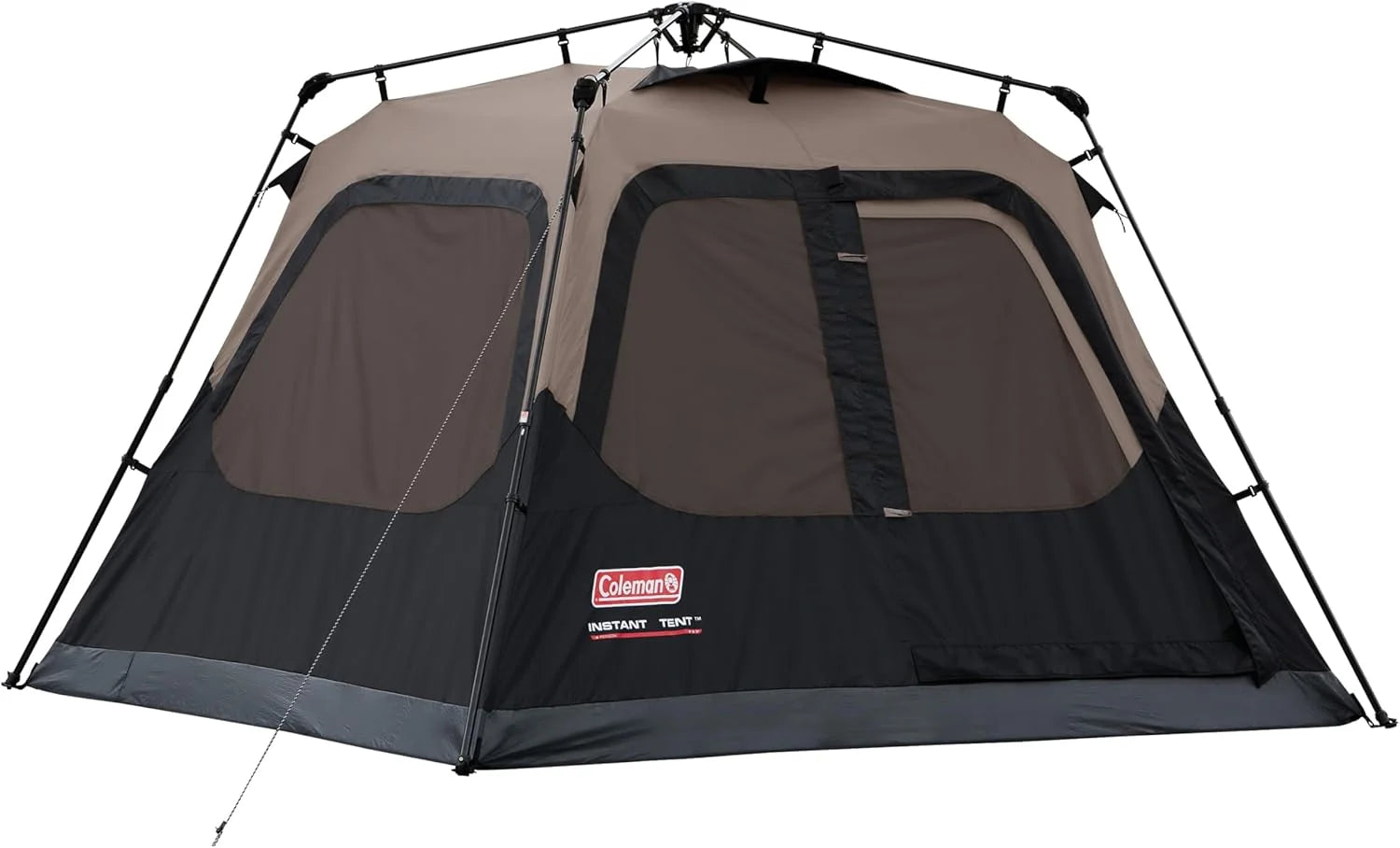4/6/8/10 Person Instant Camping Tent with 1-Minute Setup, Large Family Tent with Pre-Attached Poles
