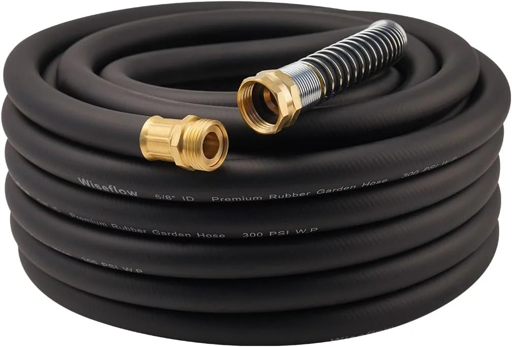 New Arrivals Garden Hose 50FT x 3/4, Heavy Duty Rubber Hose, 1200PSI Burst, 300PSI Working for Yard - Image 13
