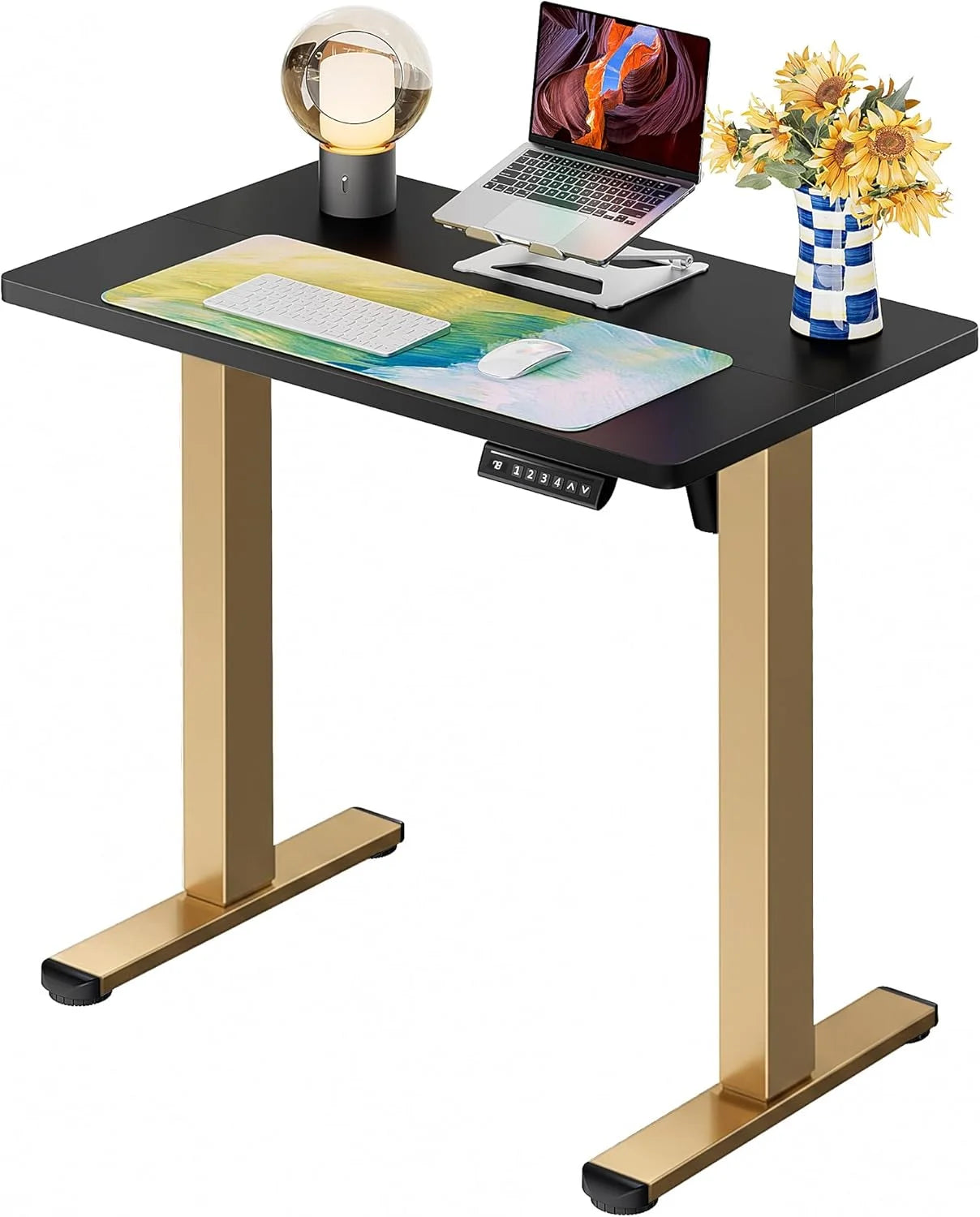 New Arrivals Height Adjustable Electric Standing Desk, 48 x 24 Inches Sit Stand up Desk - Image 34