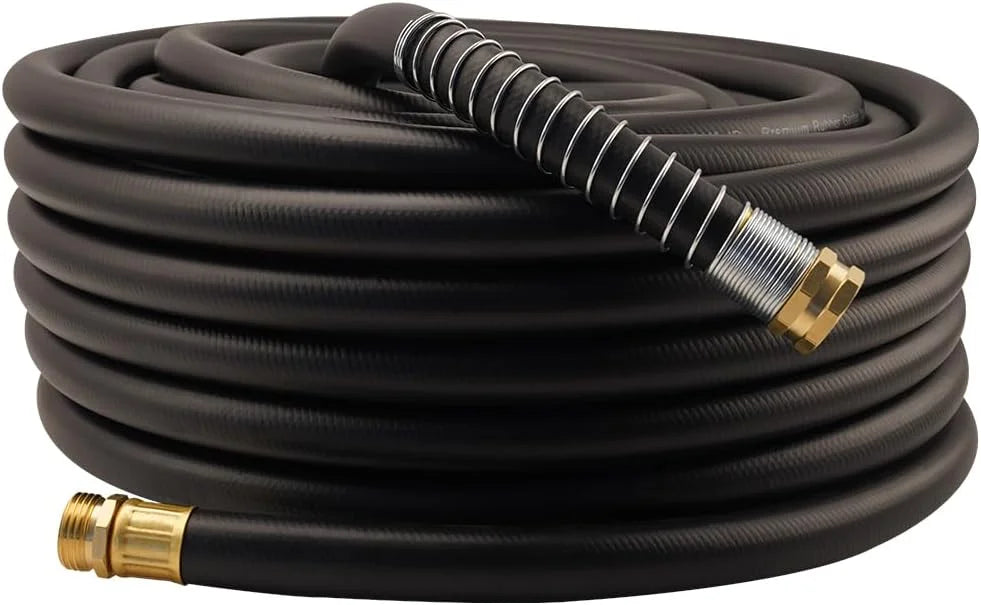New Arrivals Garden Hose 50FT x 3/4, Heavy Duty Rubber Hose, 1200PSI Burst, 300PSI Working for Yard - Image 29