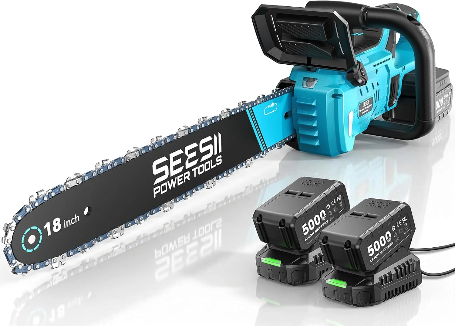 New Arrivals 6 Inch Mini Electric Chainsaw Cordless Battery Powered - Image 10