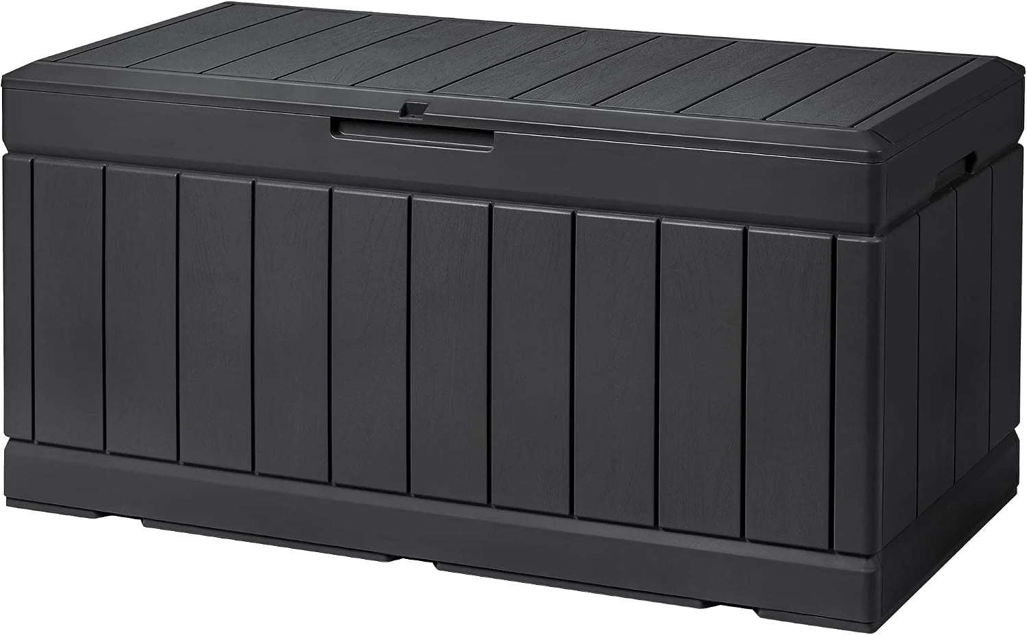 Devoko 100 Gallon Waterproof Resin Deck Box, Large Outdoor Storage Box bifanuoyard - Image 9