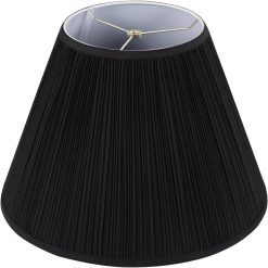 Alternative view of Aspen Creative 38001A Collapsible Traditional Handsewn Bell Shape Spider Construction Lamp Shade in Wheat bifanuoyard