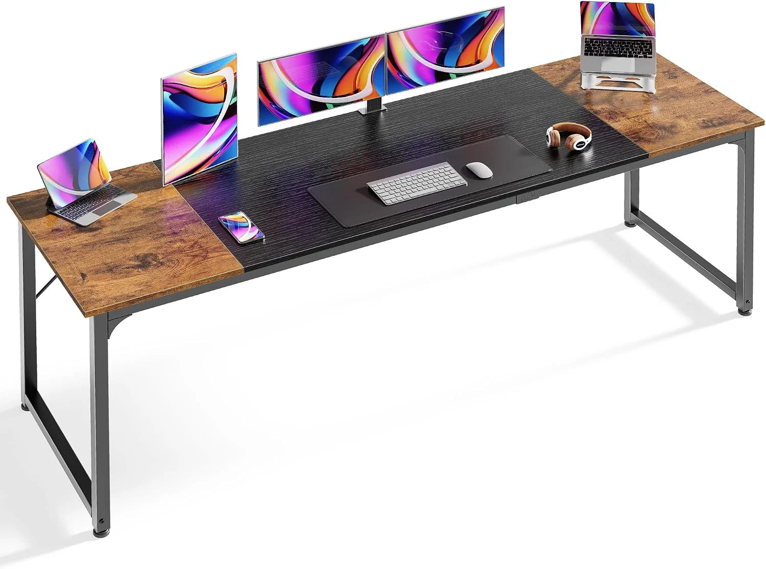 New Arrivals Computer Desk, 55 Inch Home Office Desk - Image 15