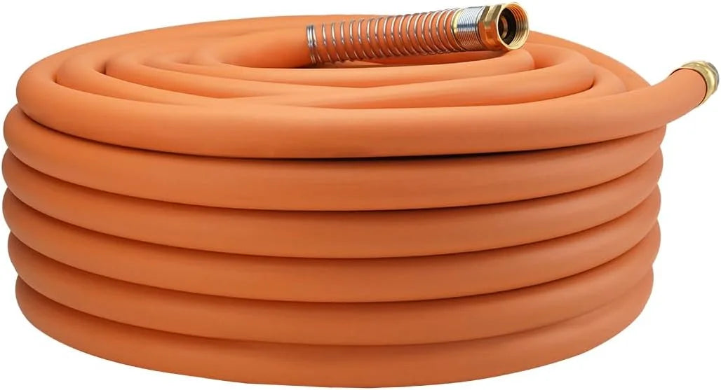 New Arrivals Garden Hose 50FT x 3/4, Heavy Duty Rubber Hose, 1200PSI Burst, 300PSI Working for Yard - Image 34
