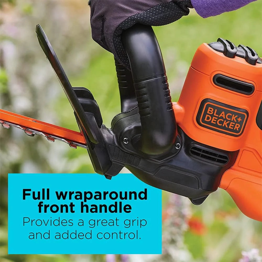 New Arrivals 22 Electric Hedge Trimmer, Lightweight 4.0 Amp Corded Dual Action Shrub Trimmer, High Output Low Vibration - Image 6