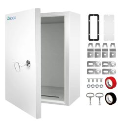 Alternative view of New Arrivals Outdoor Electrical Box 20 x 16 x 8" Nema 4X Enclosure Weatherproof Electrical Junction Box Waterproof Electrical Enclosure Lockable