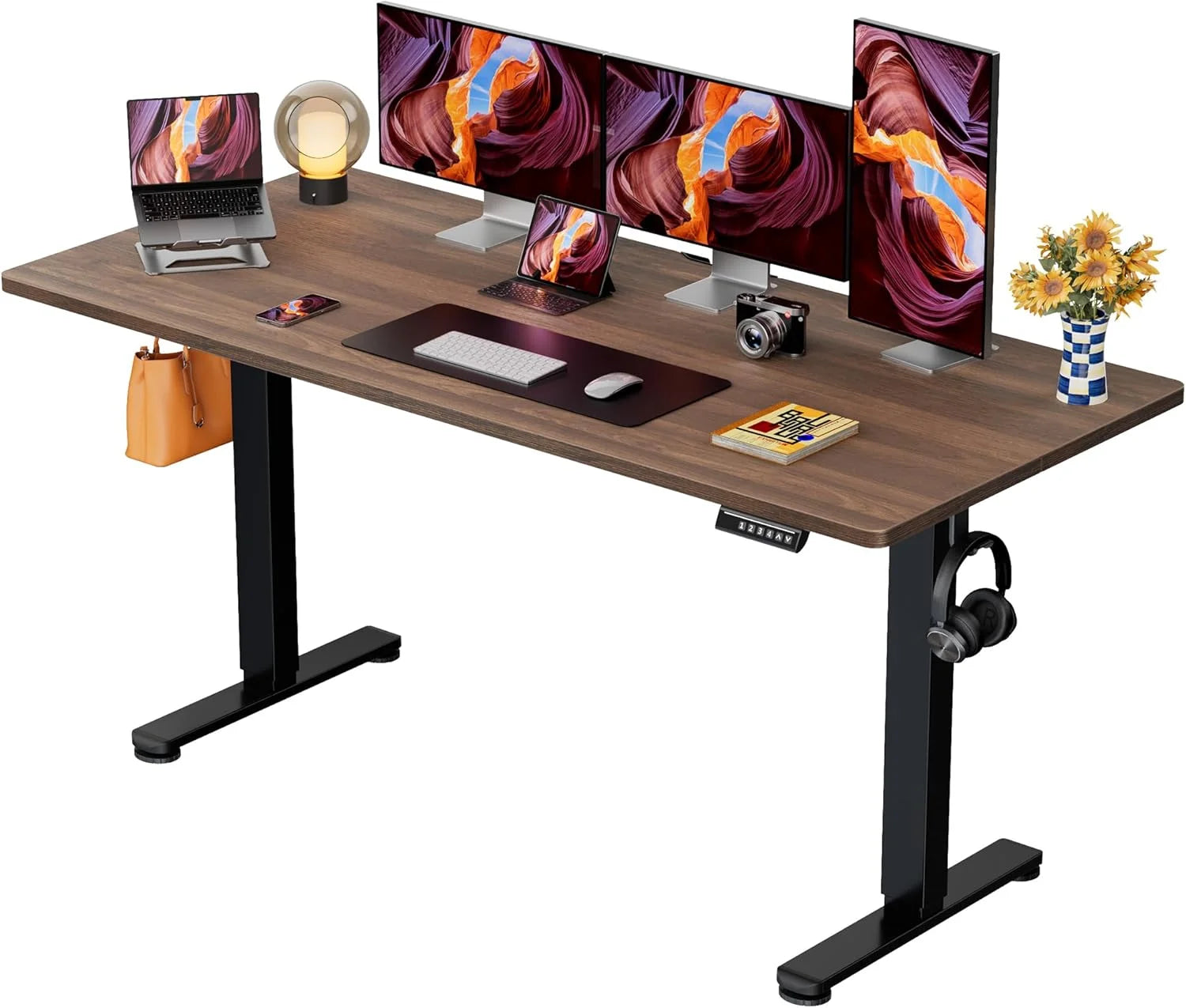 New Arrivals Height Adjustable Electric Standing Desk, 48 x 24 Inches Sit Stand up Desk - Image 48