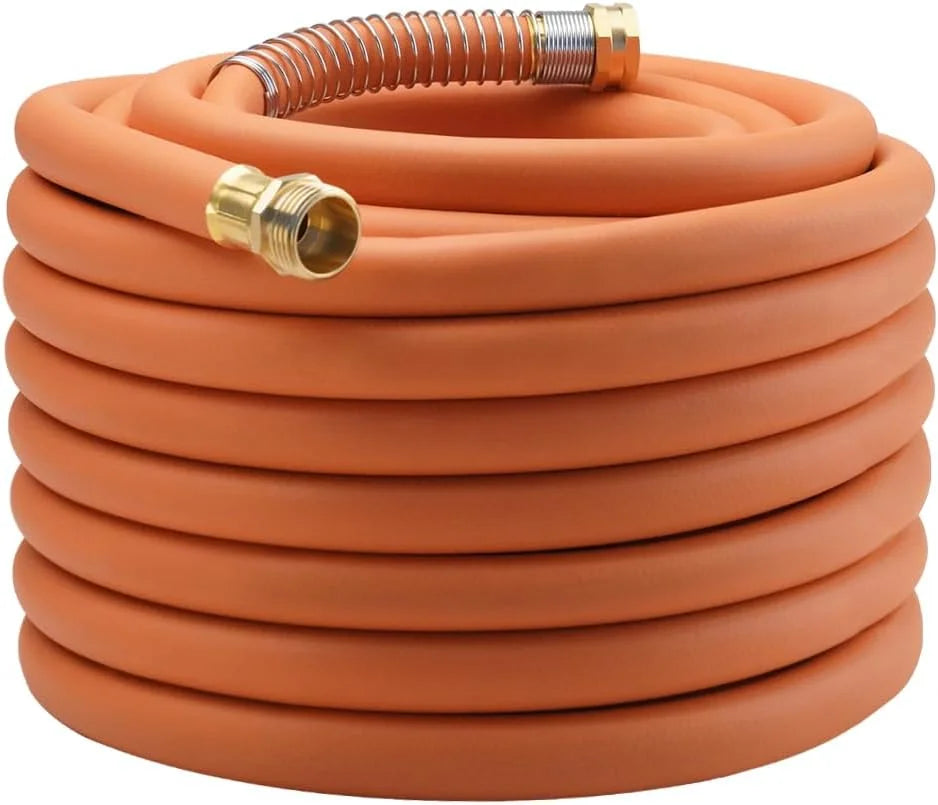 New Arrivals Garden Hose 50FT x 3/4, Heavy Duty Rubber Hose, 1200PSI Burst, 300PSI Working for Yard - Image 22