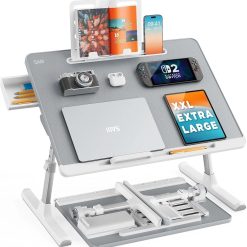 Alternative view of New Arrivals Bed Tray Desk, SAIJI X-Large Adjustable Laptop Table