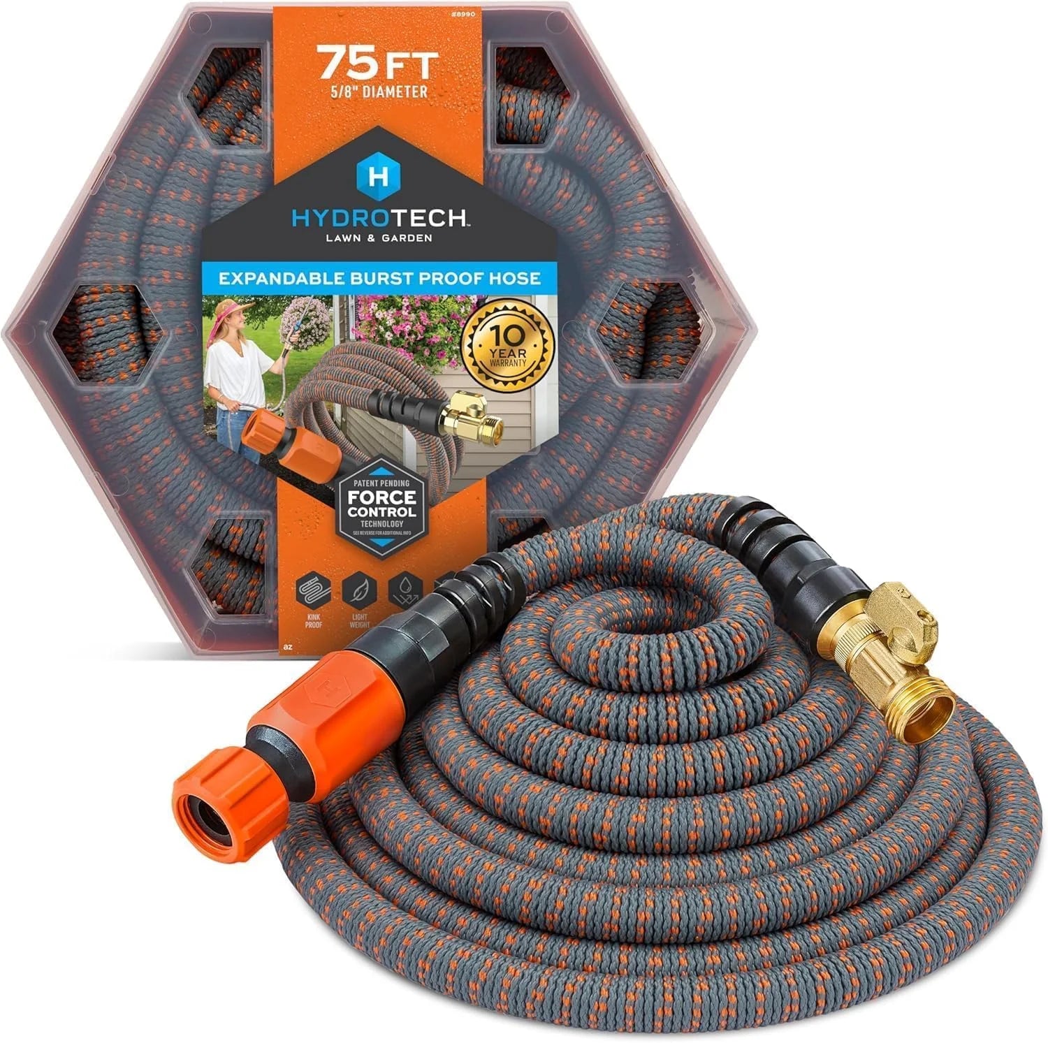 New Arrivals 100 ft Expandable Burst-Proof Garden Hose, 5/8 in Diameter - Image 4